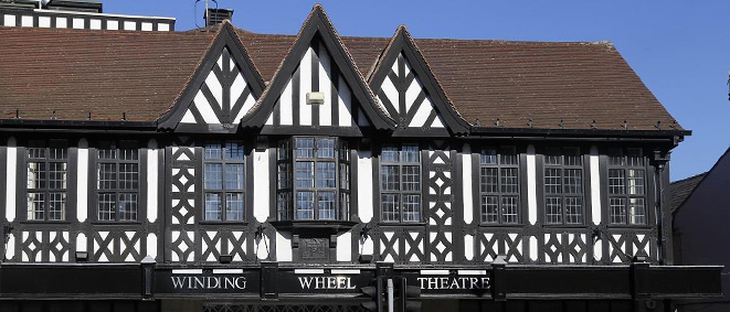The exterior of the Winding Wheel Theatre Chesterfield