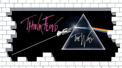 The Think Floyd trubute act logo against a black backdrop