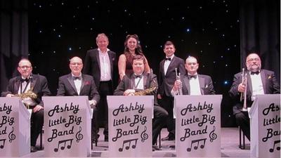 Members of the Ahby Little Big Band. 