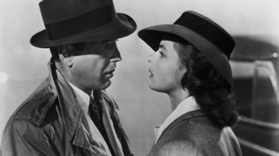 A still from the film Casablanca.