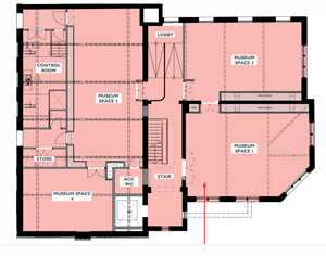 Museum Floor Plan 300X236