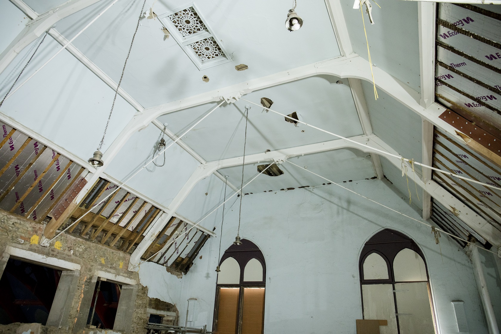 Works In The New Museum Spaces Have Included Insulation