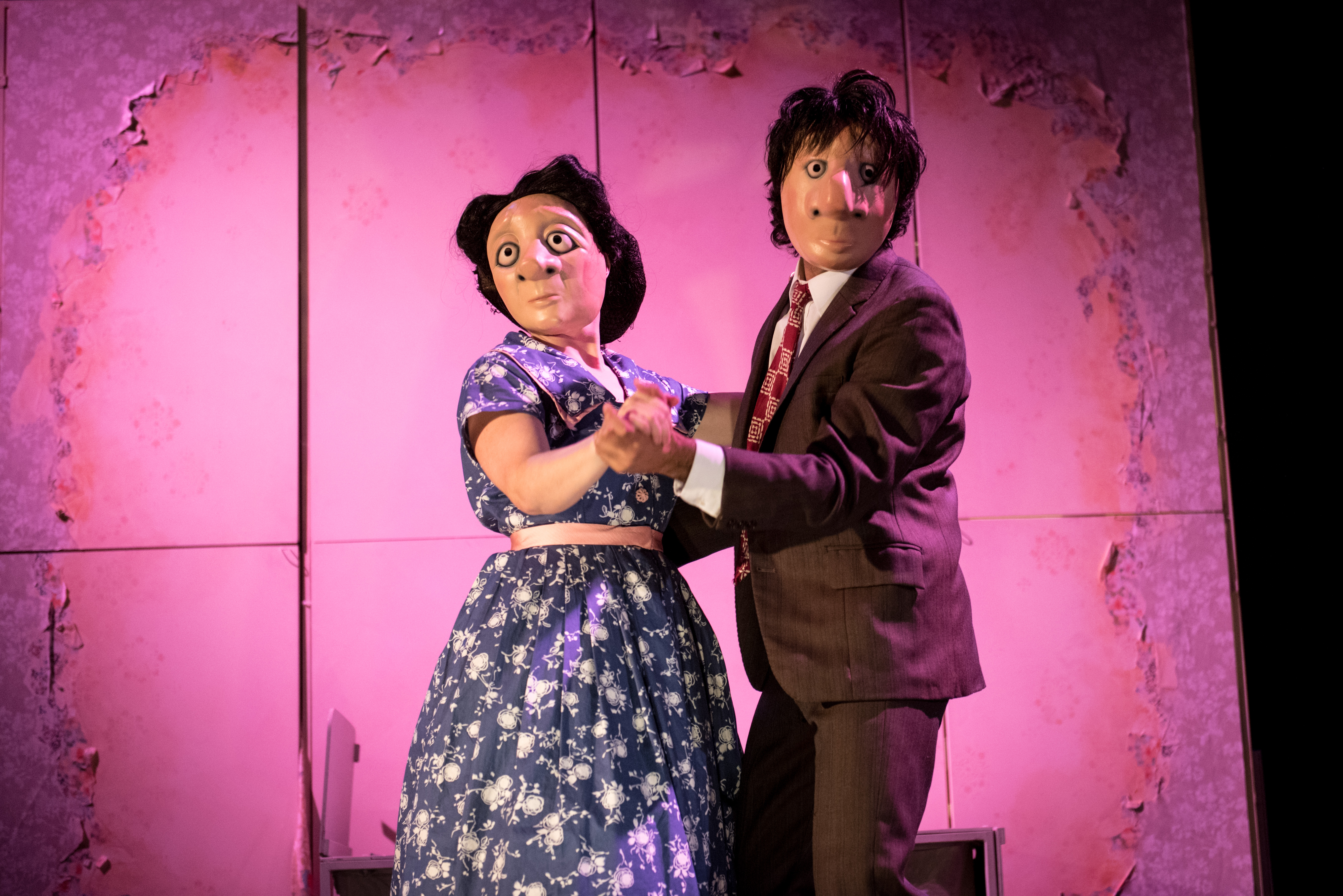Walter And Joy Dance Finding Joy 17 Vamos Mask Theatre