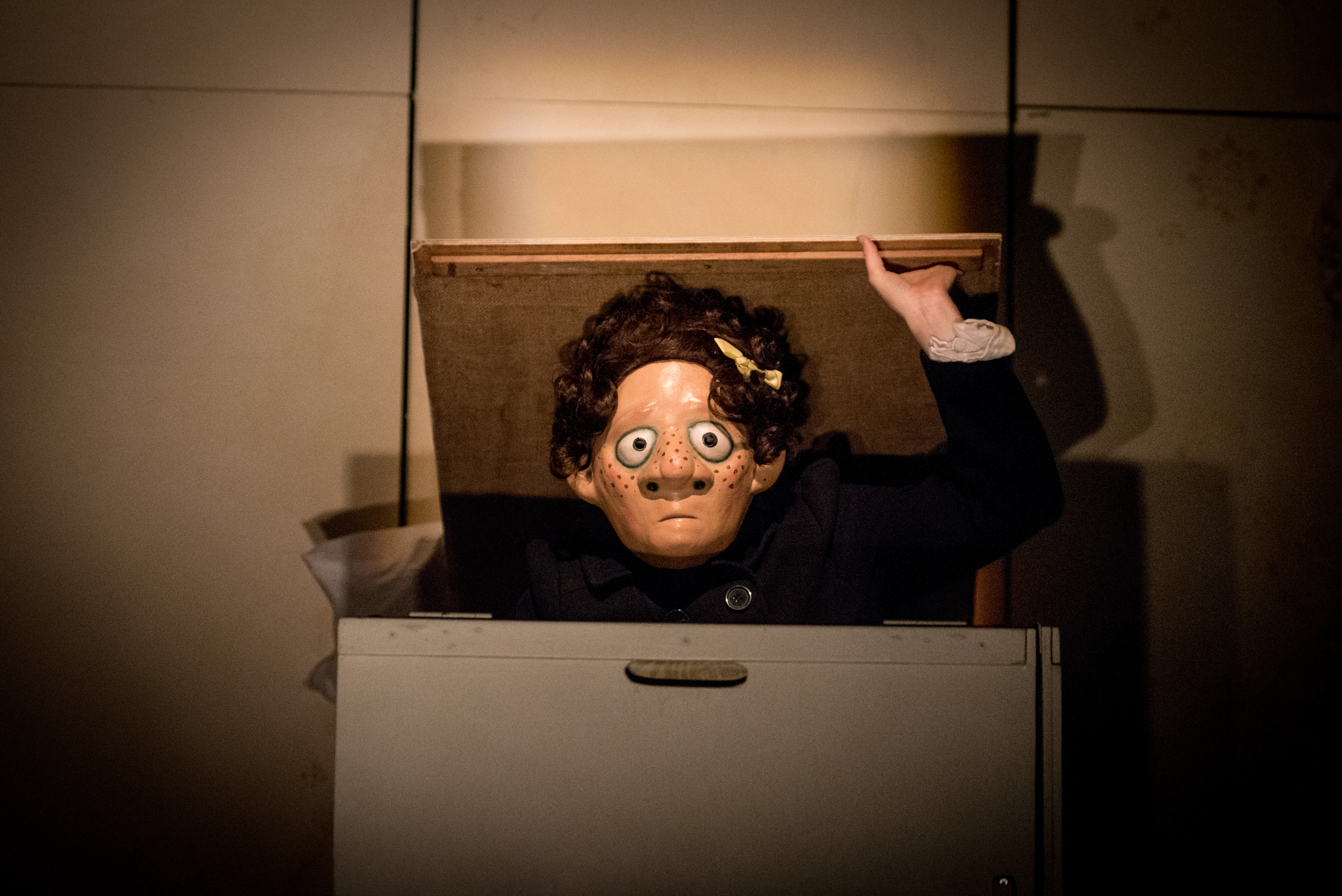 Little Joy In Air Raid Shelter Finding Joy 17 Vamos Mask Theatre